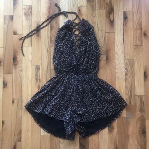 Beach Riot Swimsuit cover up romper Onesize